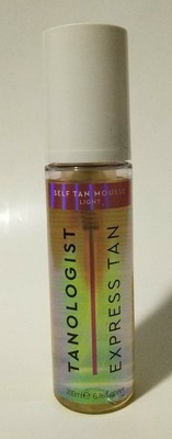 Tanologist Express Tan Self Tan Mousse  Light 6.76 oz. 200ml