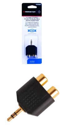 Monster Cable Just Hook It Up Audio Visual Adapter 1 pk -Pack of 1