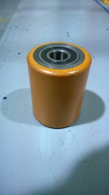 One Pair (2) Hand Pallet Jack/Truck Poly Load Roller Wheels