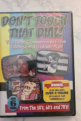 NEW Don't Touch That Dial! The Best Commercials Television's Golden Age DVD 70s