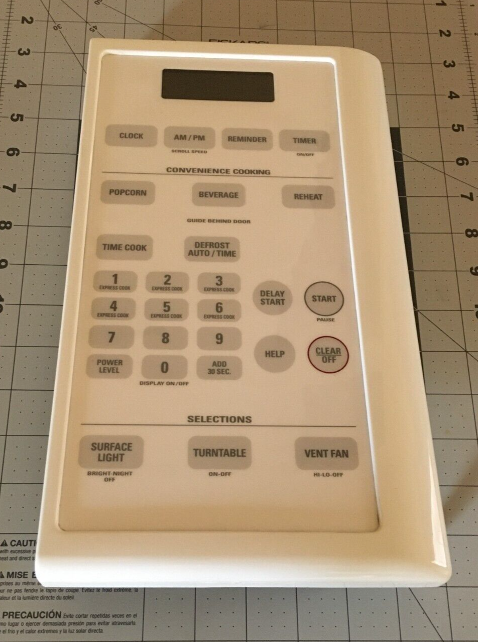 GE Microwave Touchpad Control Panel WB07X10592