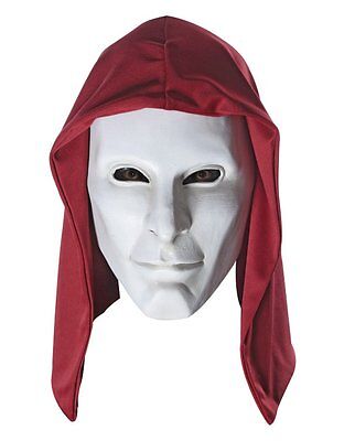 Anarky Deluxe Latex Mask With Hood, Mens Arkham City Costume Accessory