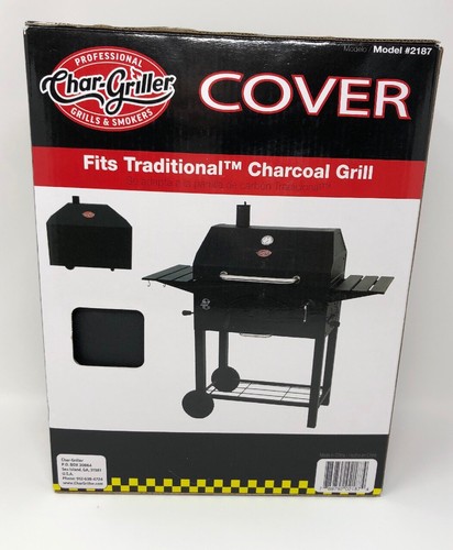 Char-griller Cover #2187 Fits Grill #2190 & #2197 Charcoal Grills **Brand New**