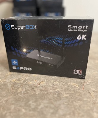 SuperBox S4 PRO Media Player With BT Voice Command Remote / Most Offers Accepted