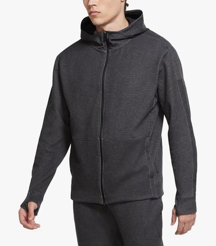 雑誌で紹介された Nike Men's Training Dri-Fit Yoga Hoodie Full Zip Hoodie ウォーキング・ランニングウェア