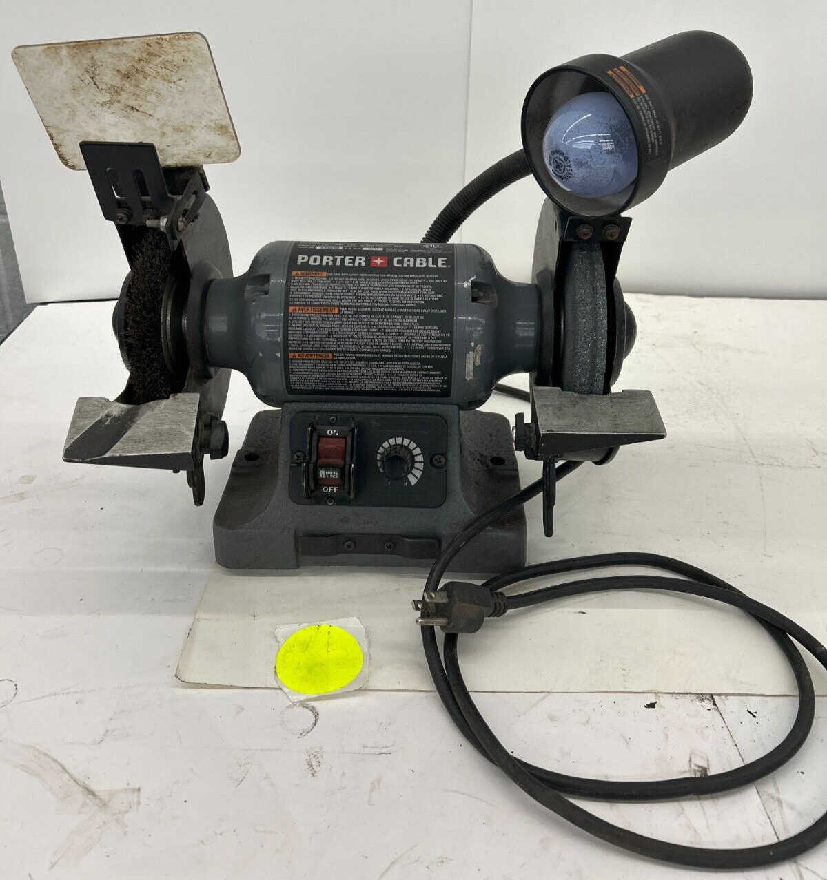 Porter cable 6 bench grinder discount