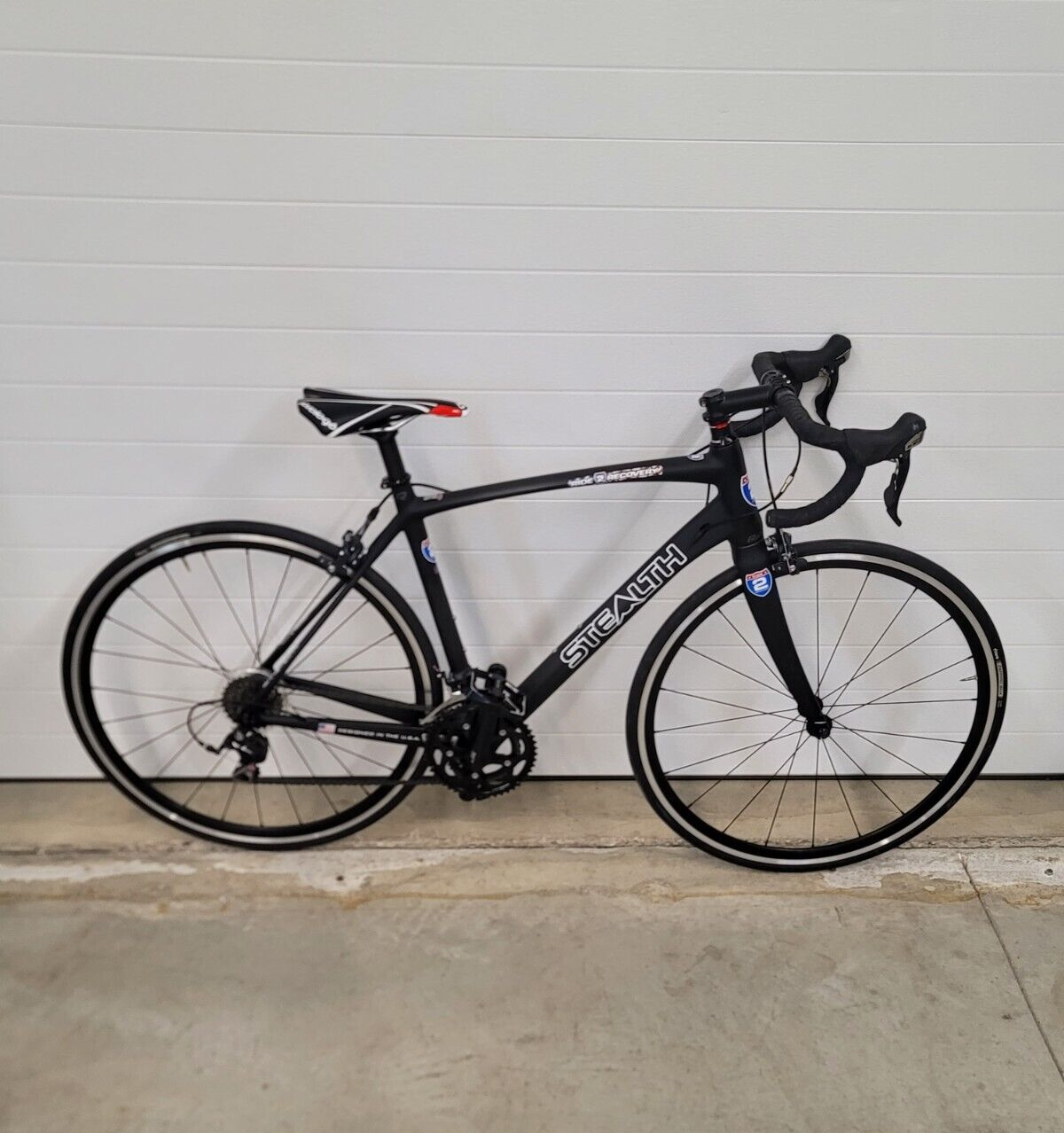 Raleigh Stealth Carbon Fiber Bicycle Ride 2 Recovery Road Bike 56cm