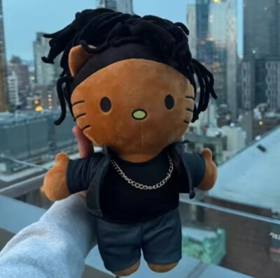 The Weeknd Plush Hello Kitty Rapper Plushie Soft Toy