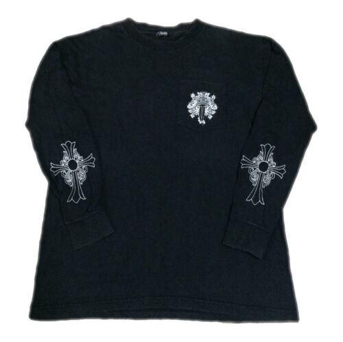 New DS Chrome Hearts Tokyo Limited Scrol Logo T-Shirt tee L New DS Chrome Hearts Tokyo Limited Scrol Logo T-Shirt tee L