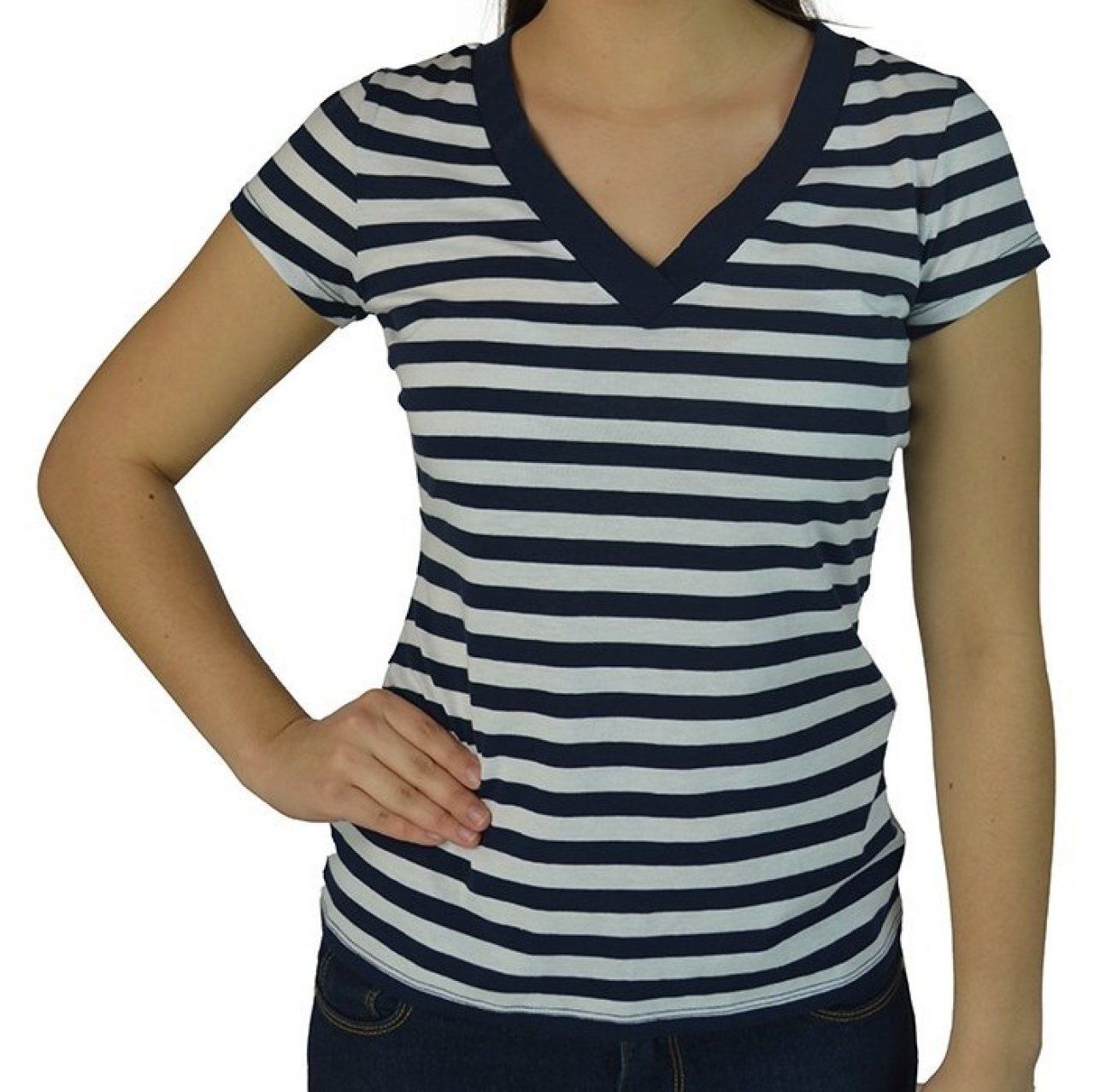 Petites Striped Tops for Women
