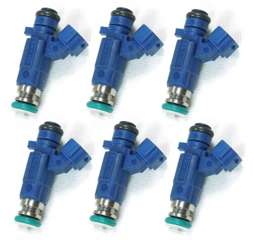 6 FUEL INJECTORS for NISSAN SKYLINE R34 GT-T RB25DET NEO INJ270 6 FUEL INJECTORS for NISSAN SKYLINE R34 GT-T RB25DET NEO INJ270