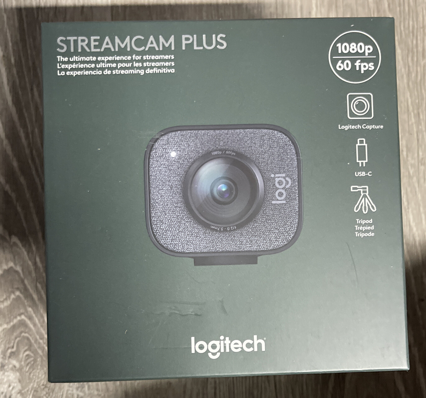 Logitech streamcam graphite. Logitech streamcam graphite