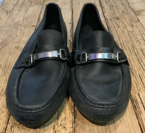 Cole Haan Mens Size 13 Black Leather Penny Loafers | eBay