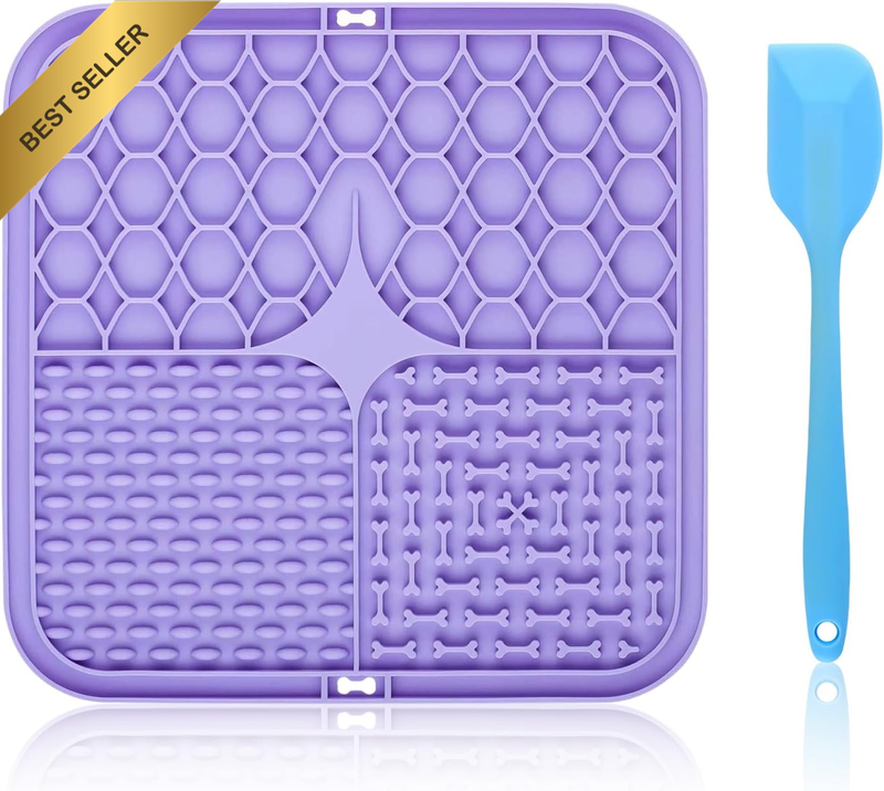 Lick Mat for Dogs and Cats, Premium Dog Lick Mat with Suction Cups for Anxiety R
