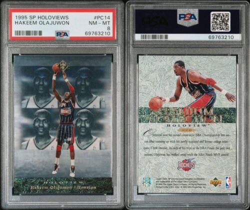 1995-96 SP Premium Collection Holoview #14 Hakeem Olajuwon
