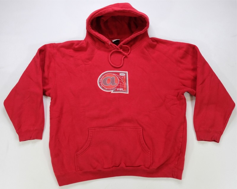 Rare Vintage AIRWALK Spell Out 86 Hoodie Sweatshirt 2000s