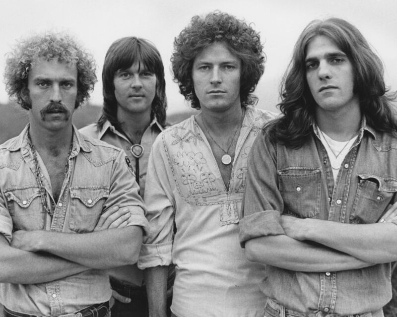 Eagles Rock Band - 8x10 B&W Photo