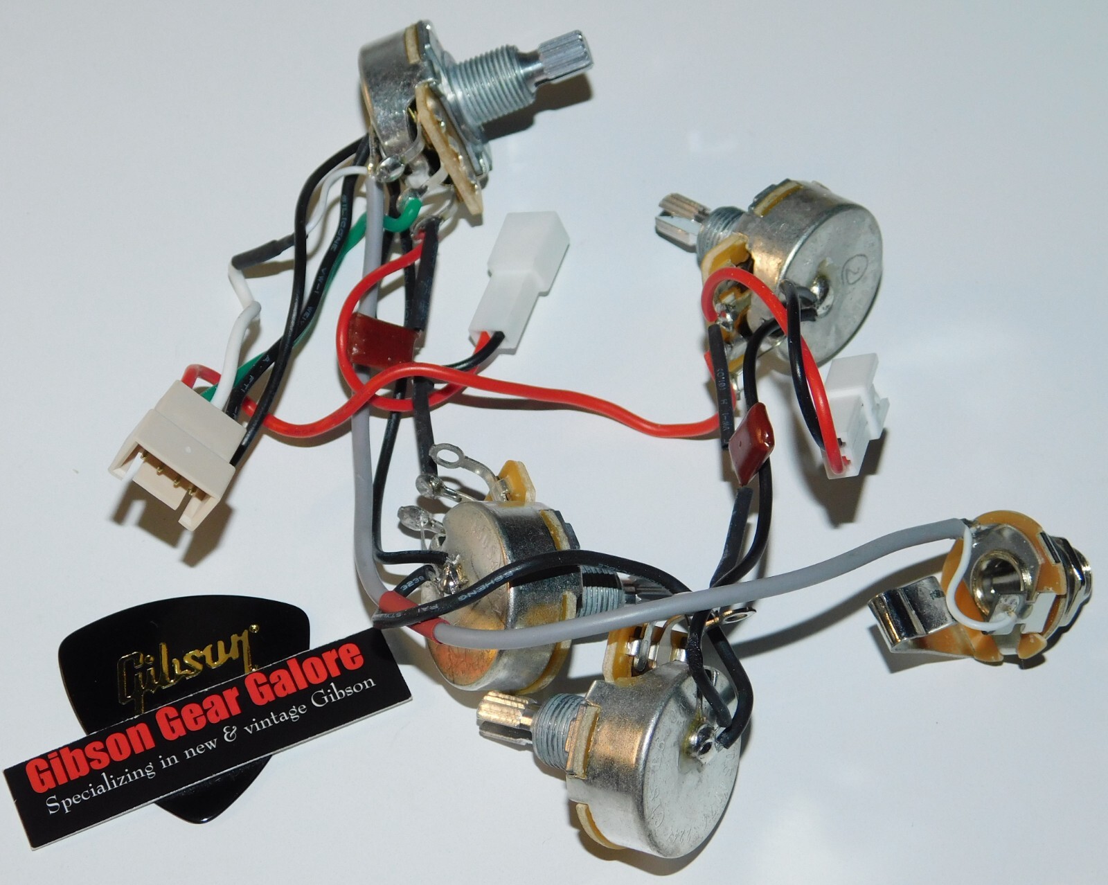 Epiphone Les Paul Custom Potentiometer Control Wiring Caps