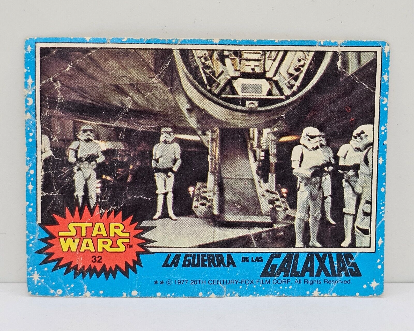 STAR WARS BLUE 1978 CARD STANI N° 32 | eBay