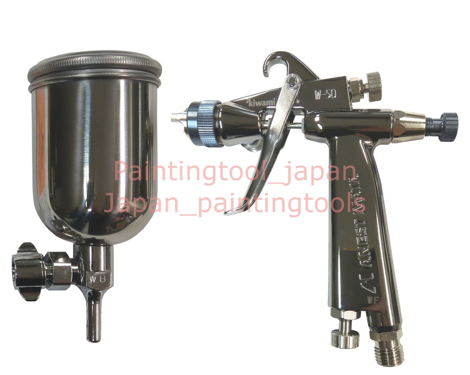 iwatareiko3さま専用 ANEST IWATA W-50-136BGC 1.3mm Gravity Spray Gun with 130ml