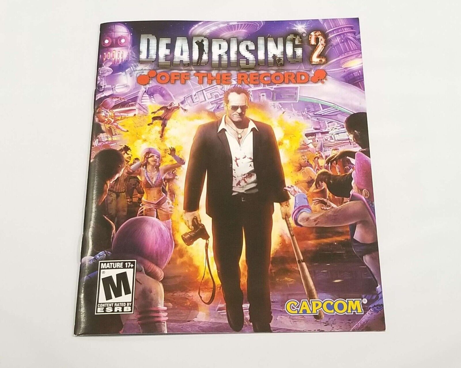 Dead Rising 2 Off the Record Manual Instruction Booklet ONLY Dead Rising 2 Off the Record Manual Instruction Booklet ONLY