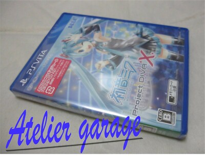 New Sony PlayStation Vita Hatsune Miku Project DIVA X Japanese Version Vocaloid