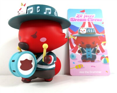 Pop Mart Lil Foxes Dream Circus Mini Figure Aka The Drummer NEW