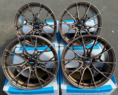20'' Bronze X Lite Alloy Wheels Fit Bmw 3 4 Series F30 F32 F34 F32 F33 F36 X4 F26