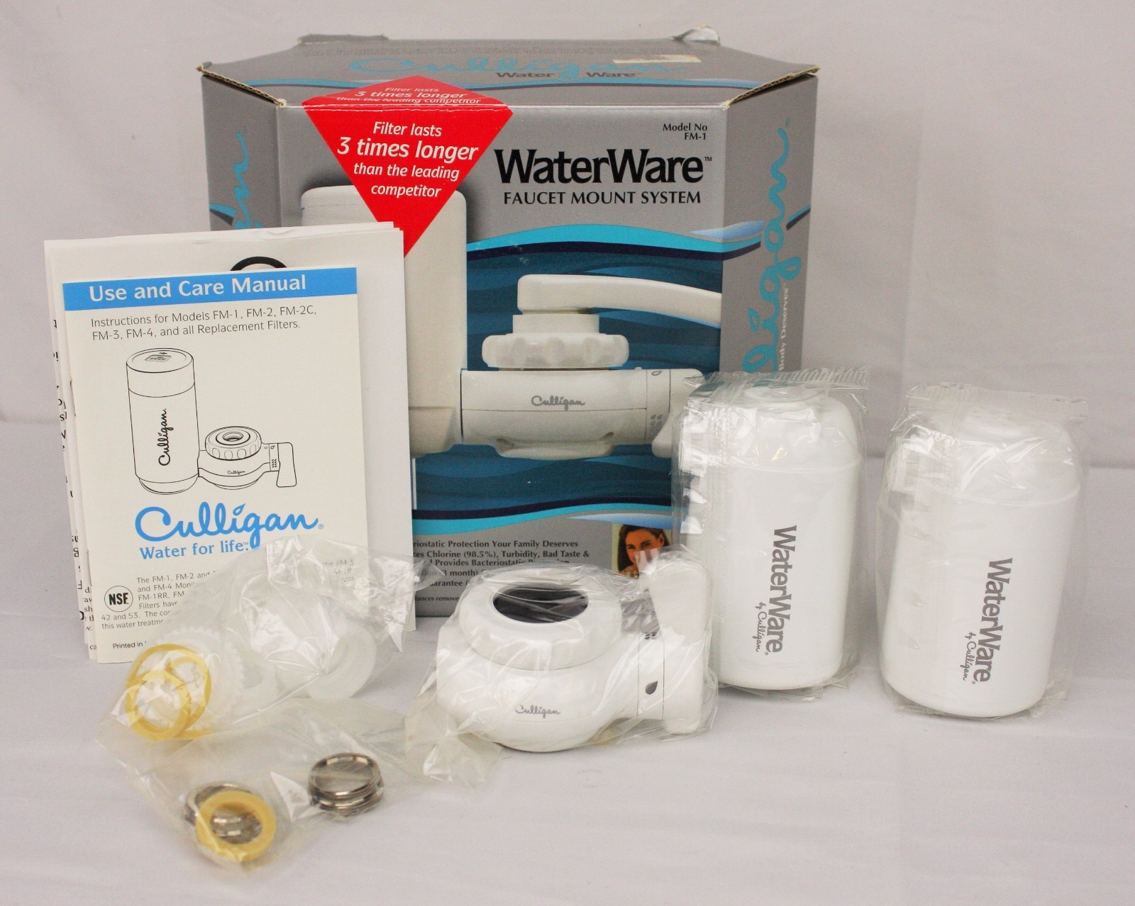 UPC 033663001015 product image for Culligan Water Ware Faucet Mount Filter System Fm-1 W/ 2 Filters | upcitemdb.com