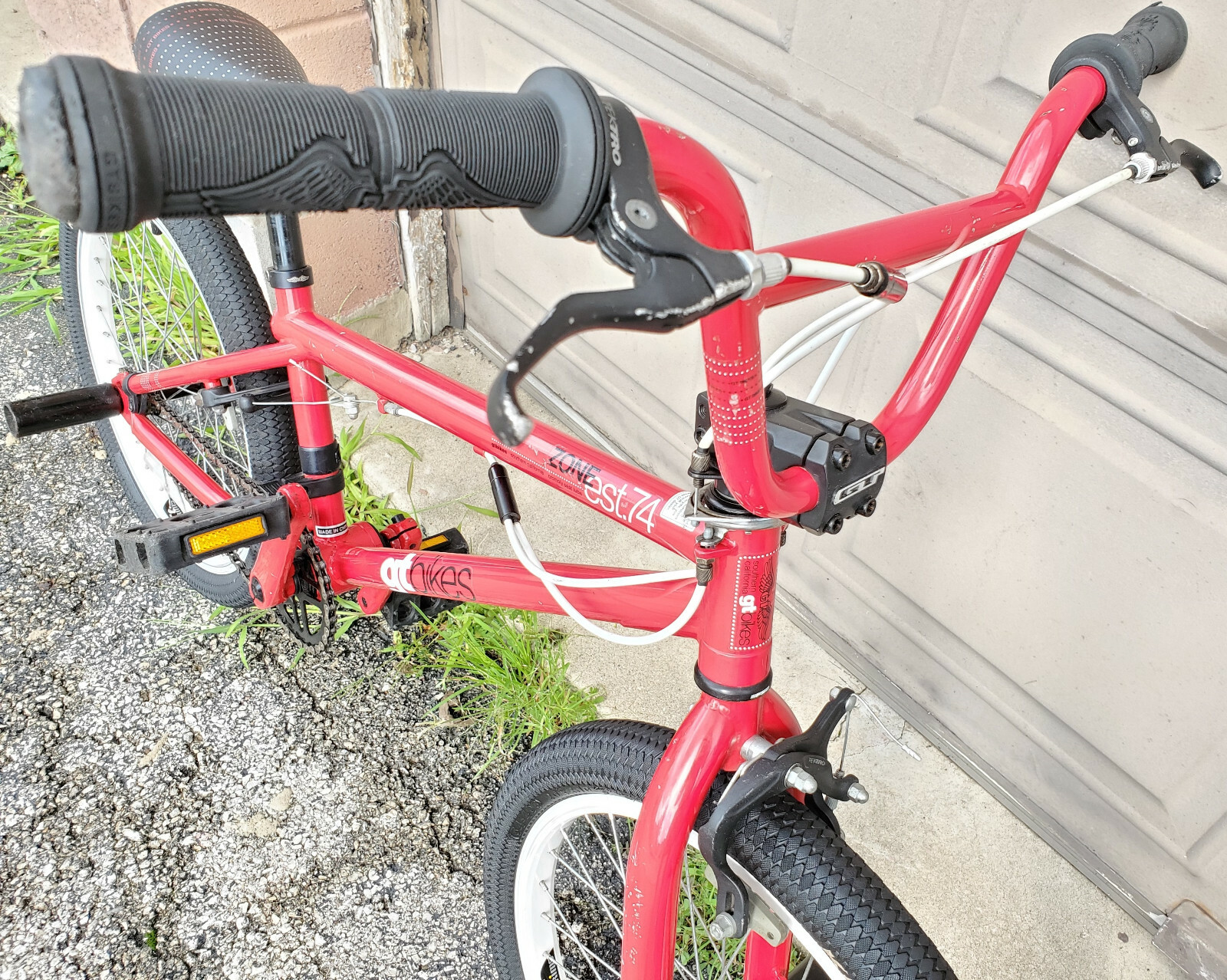 2004 GT Zone EST 74 Mid New School BMX Bicycle Red Old Bike freESTyle Survivor Ebay Nazya