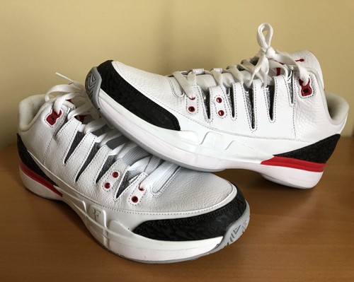 nike AJ3 Zoom vapor tour RF X fire red federer tennis shoes