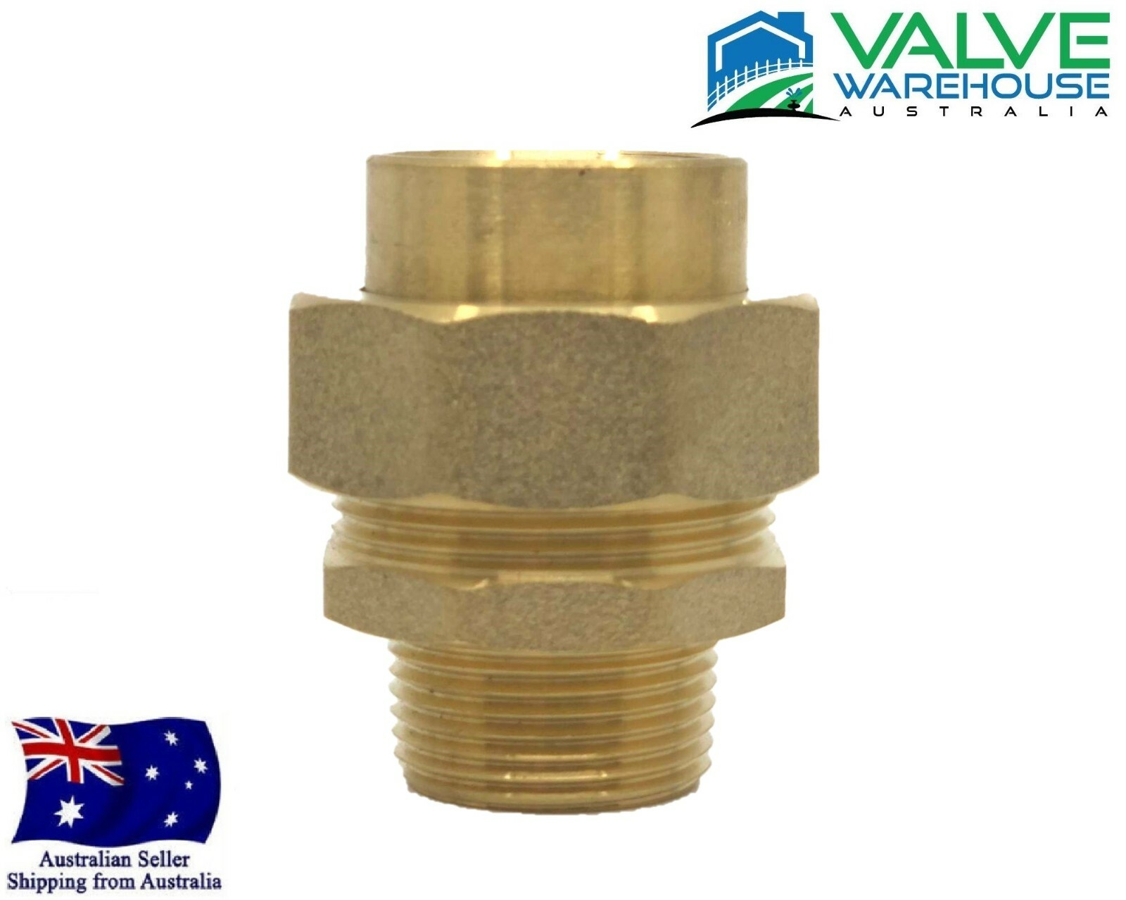 Brass Union Threaded Male x Female BSP 1/8" (6mm) 4" (100mm) eBay