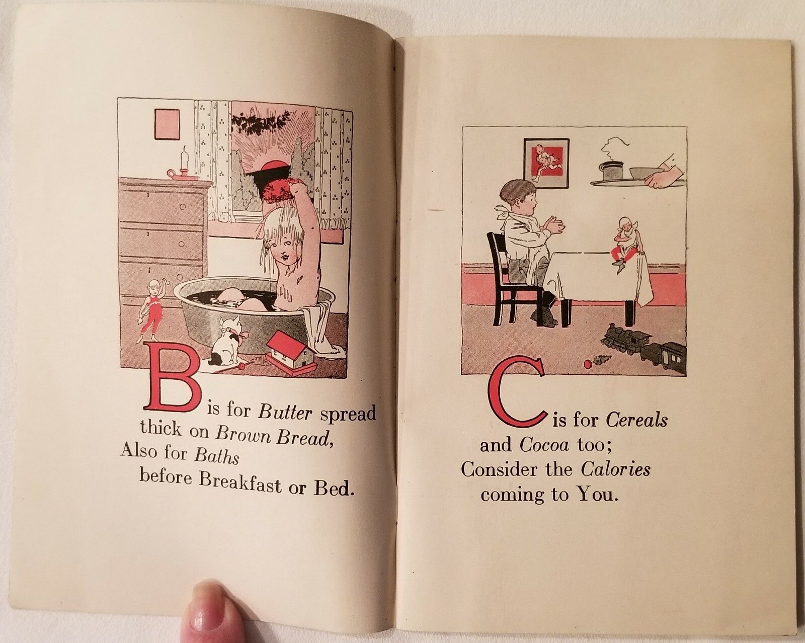 1918 Child Health Alphabet Booklet Pamphlet Child Health Organization Peterson