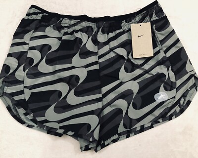 NEW..NIKE DRIFIT WOMEN LARGE ICON CLASH TEMPO LUXE SHORTS