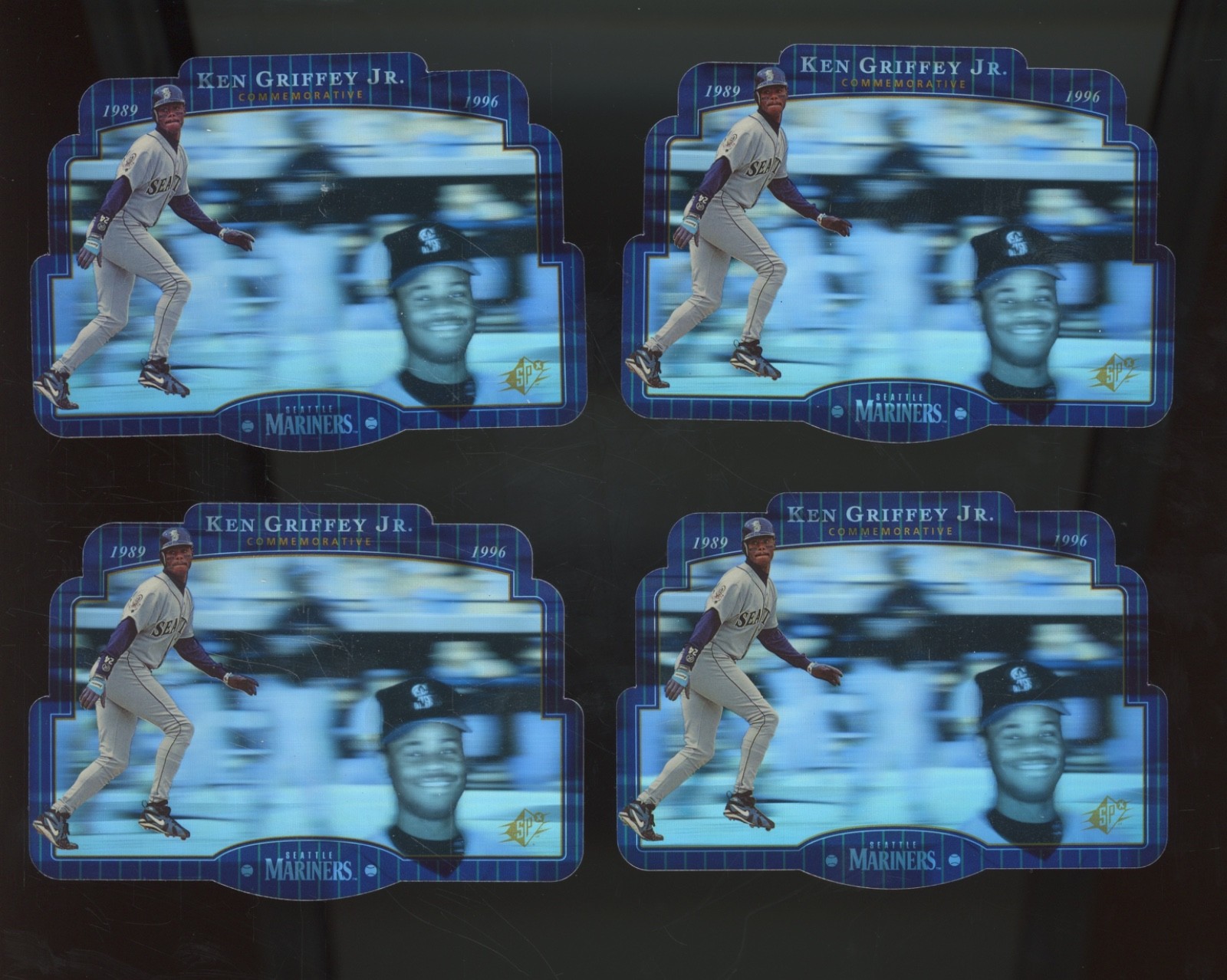 1996 Upper Deck SPx Commemorative Ken Griffey Jr Lot Of 4