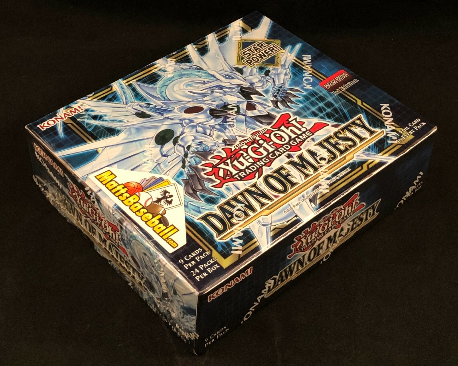 Yu-Gi-Oh! Dawn of Majesty 1st Edition Booster Factory Sealed