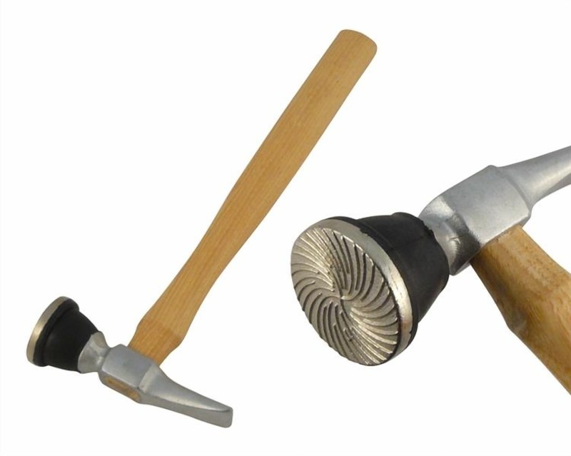 Schrumpf-Hammer Karosserie Ausbeulhammer Riffelhammer Hickory-Stiel, Schonhammer