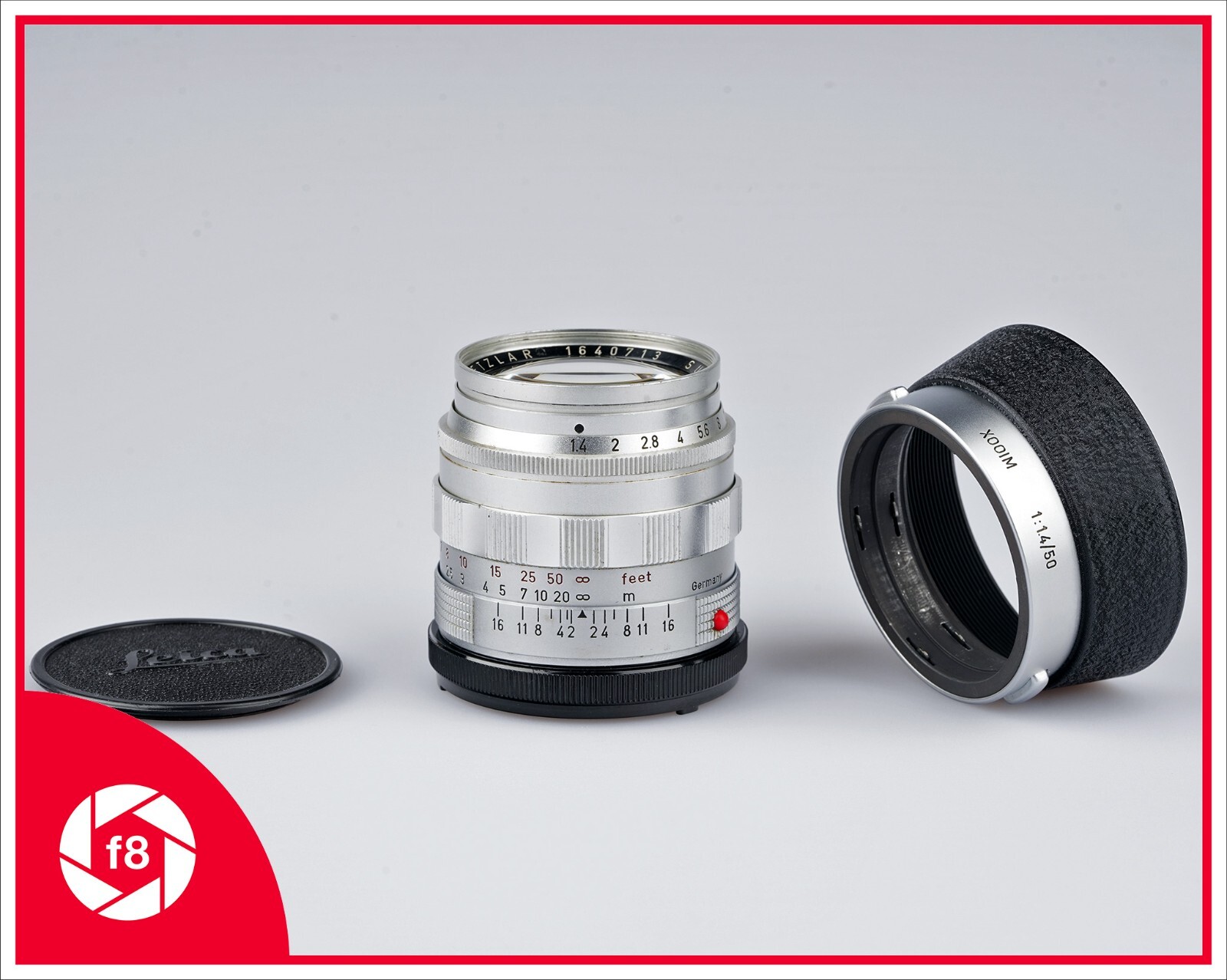 Leica Summilux M 50mm f/1.4 ver.1 Silver Reverse Scallop Leica Summilux M 50mm f/1.4 ver.1 Silver Reverse Scallop