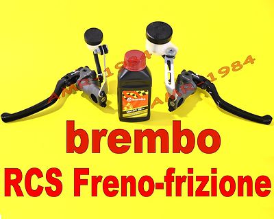 POMPA BREMBO RADIALE RCS 19 FRENO + RCS 16 FRIZIONE COMPLETE