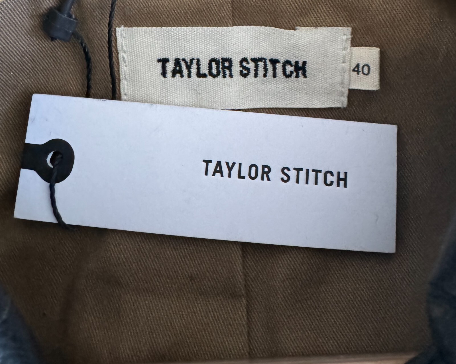 Pre-owned Taylor Stitch The Cuyama Jacket In Cola Leather, M-40, Msrp $998