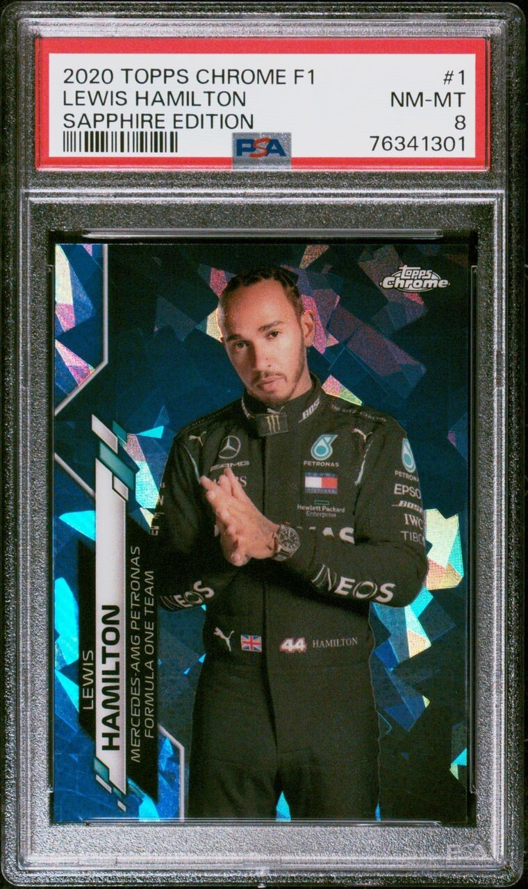 その他 2020 topps f1 sapphire Lewis Hamilton PSA 10 LEWIS HAMILTON 2020 Topps Chrome Sapphire SP F1