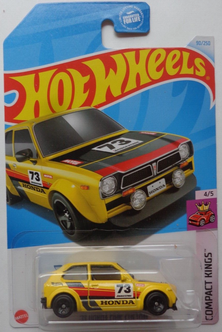 2024 Hot Wheels COMPACT KINGS 4/5 '73 Honda Civic Custom 90