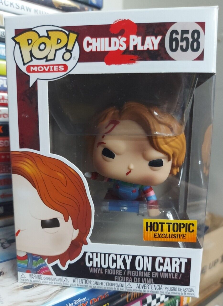SF・ファンタジー・ホラー POP MOVIE CHUCKY ON CART Amazon.com: FUNKO - Child's Play-Chucky On Cart Exclusive
