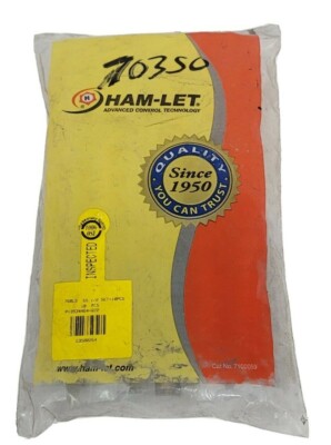 NEW HAM-LET 760LS SS 1/2 SET=10PCS NUTS & FERRULE KIT STAINLESS STEEL 10PCS