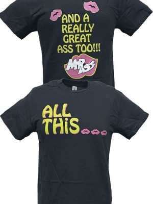 Badass Billy Gunn All This and a Great Ass Too Black T-shirt