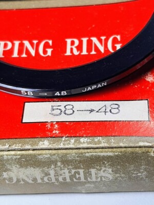 Produktbild von Step-Up Filterring Adapter 48 Mm Auf 49 Mm – Ermöglicht Aufsatz Größerer Filter