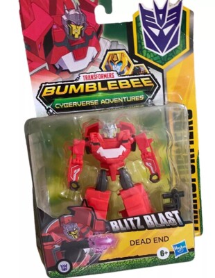 Transformers Dead End Figure Cyberverse Adventures Warrior Class Red Blitz Blast