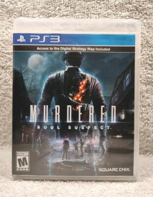 Murdered: Soul Suspect (PS3, 2014) *w/ Reg Card* Great Condition* FREE SHIPPING!
