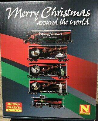 MTL 99321370 N-Scale Christmas Around the World Train Set