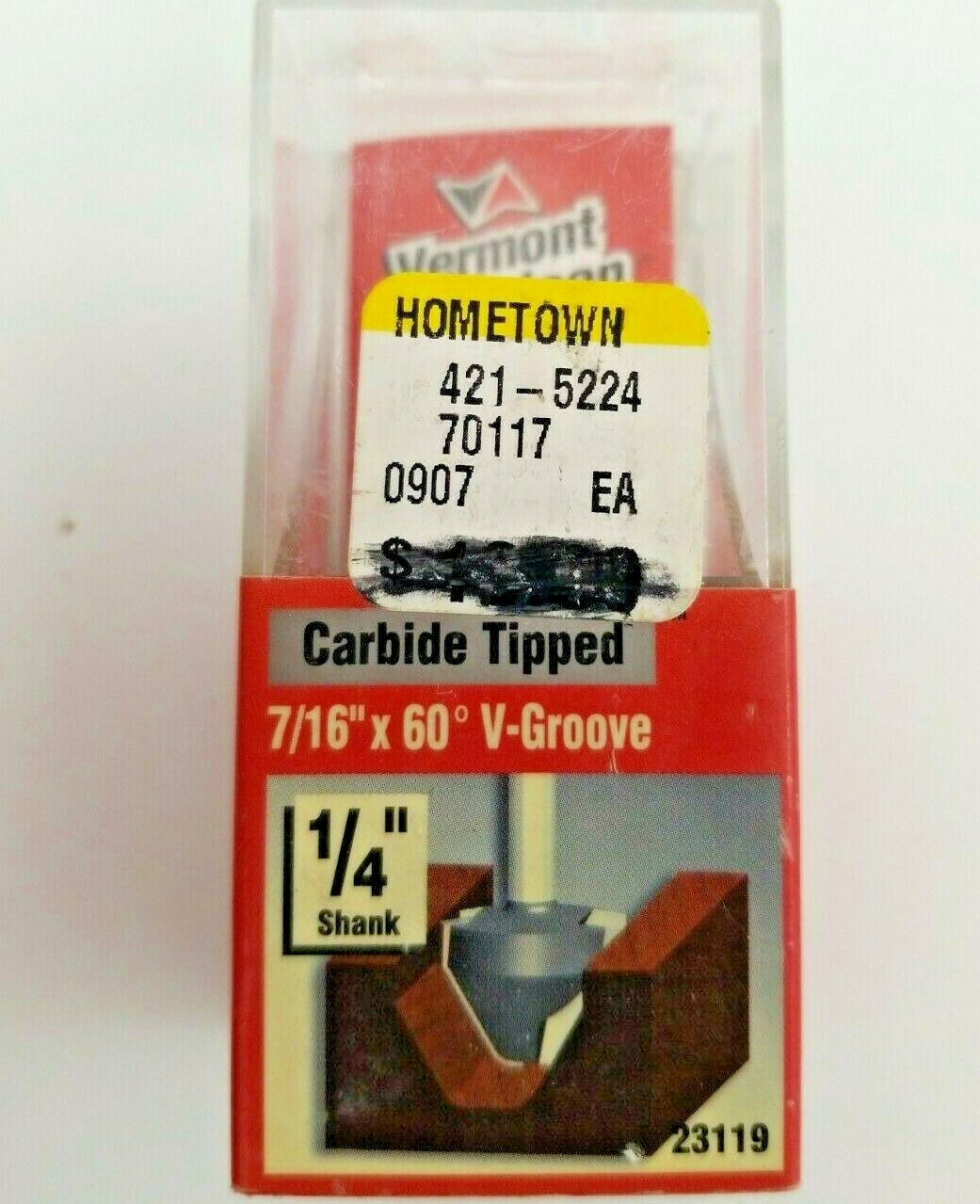 Vermont American 23119 Carbide Tipped, 7/16